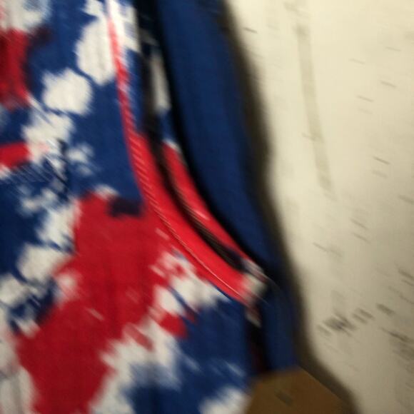 Chick Pea Two Piece Summer Style Sleeveless Blue and Tie Dye Romper Set Sz 3-6 M - Picture 13 of 16